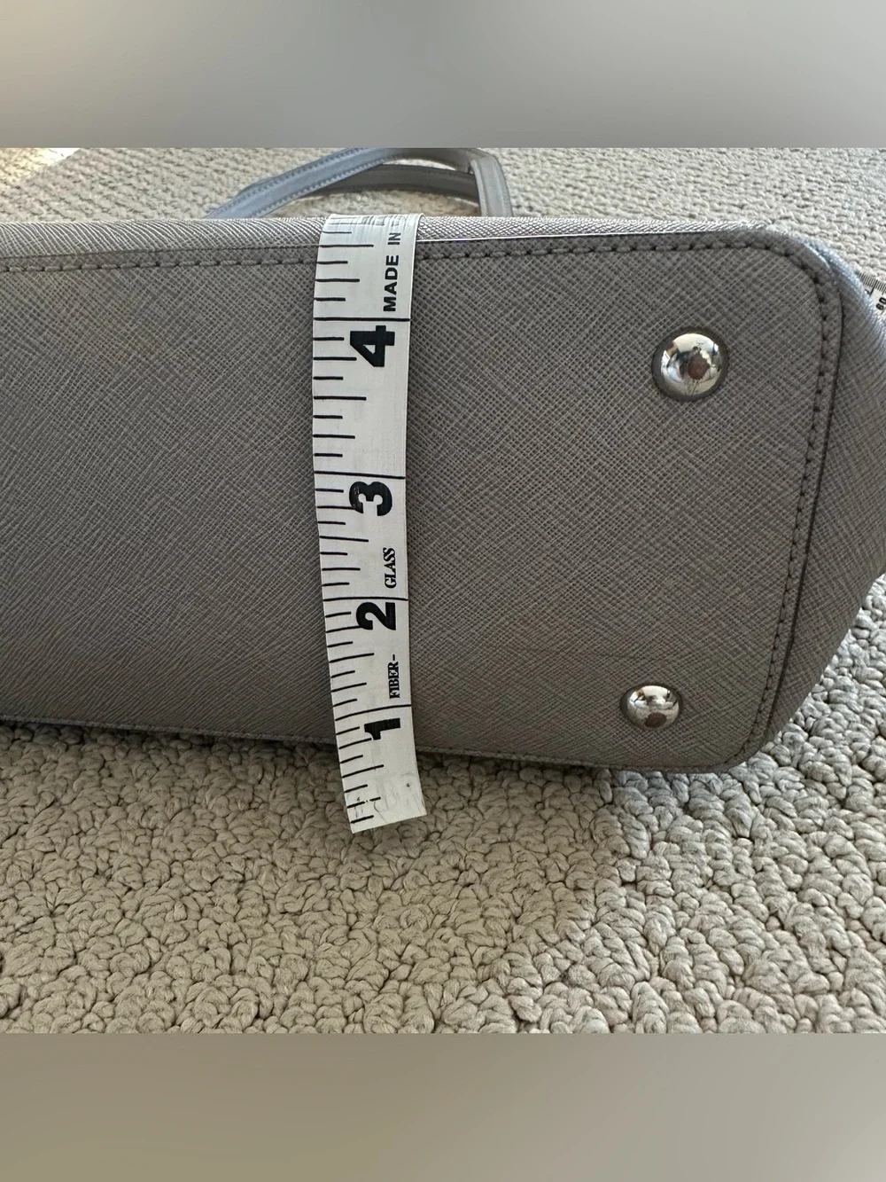 Michael Kors Gray/taupe Tote Bag with Exterior Pockets